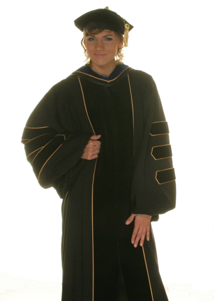 doctoral gown